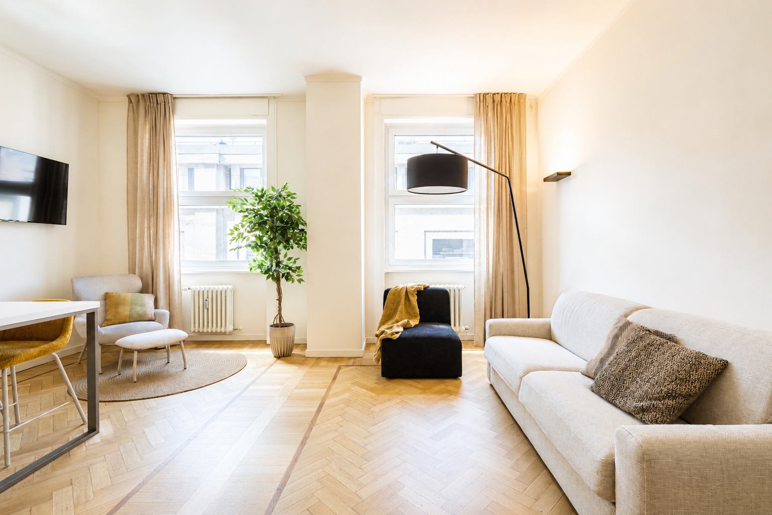 Domus Nova Rubino — living room