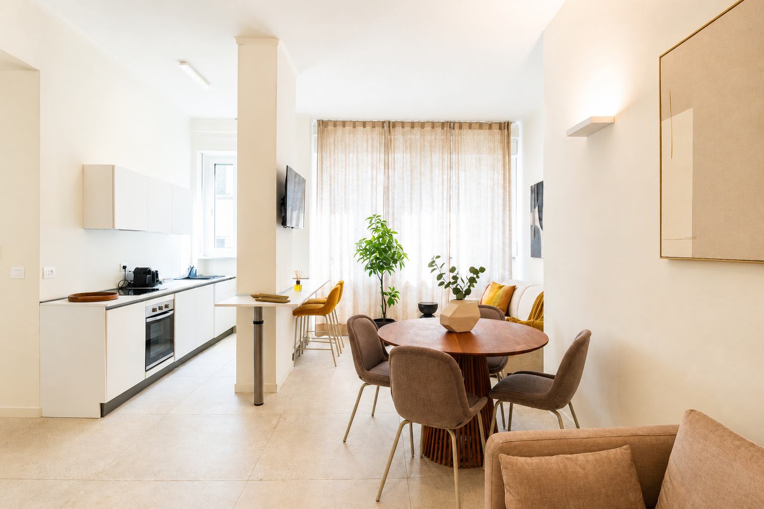 Domus Nova Zaffiro — living room